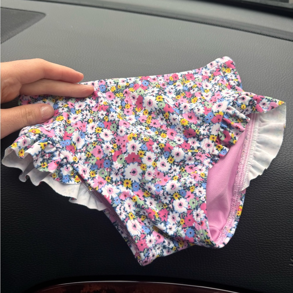 Floral baby Gap 18-24 months Swim Bottoms